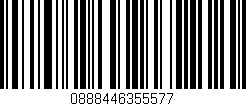 Código de barras (EAN, GTIN, SKU, ISBN): '0888446355577'