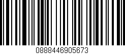 Código de barras (EAN, GTIN, SKU, ISBN): '0888446905673'
