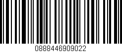 Código de barras (EAN, GTIN, SKU, ISBN): '0888446909022'