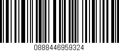 Código de barras (EAN, GTIN, SKU, ISBN): '0888446959324'