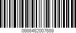 Código de barras (EAN, GTIN, SKU, ISBN): '0888462007689'