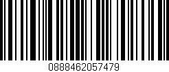 Código de barras (EAN, GTIN, SKU, ISBN): '0888462057479'