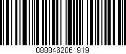 Código de barras (EAN, GTIN, SKU, ISBN): '0888462061919'