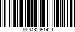 Código de barras (EAN, GTIN, SKU, ISBN): '0888462351423'