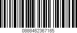 Código de barras (EAN, GTIN, SKU, ISBN): '0888462367165'
