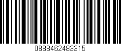 Código de barras (EAN, GTIN, SKU, ISBN): '0888462483315'
