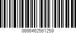Código de barras (EAN, GTIN, SKU, ISBN): '0888462561259'