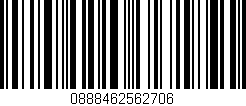Código de barras (EAN, GTIN, SKU, ISBN): '0888462562706'