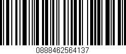Código de barras (EAN, GTIN, SKU, ISBN): '0888462564137'