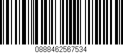 Código de barras (EAN, GTIN, SKU, ISBN): '0888462567534'