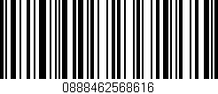 Código de barras (EAN, GTIN, SKU, ISBN): '0888462568616'