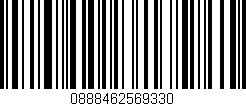 Código de barras (EAN, GTIN, SKU, ISBN): '0888462569330'