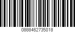 Código de barras (EAN, GTIN, SKU, ISBN): '0888462735018'