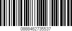 Código de barras (EAN, GTIN, SKU, ISBN): '0888462735537'