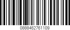 Código de barras (EAN, GTIN, SKU, ISBN): '0888462761109'
