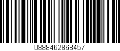 Código de barras (EAN, GTIN, SKU, ISBN): '0888462868457'