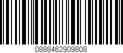 Código de barras (EAN, GTIN, SKU, ISBN): '0888462909808'