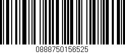 Código de barras (EAN, GTIN, SKU, ISBN): '0888750156525'