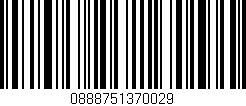Código de barras (EAN, GTIN, SKU, ISBN): '0888751370029'