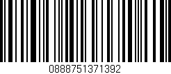 Código de barras (EAN, GTIN, SKU, ISBN): '0888751371392'