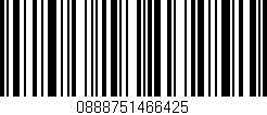 Código de barras (EAN, GTIN, SKU, ISBN): '0888751466425'