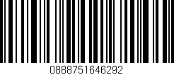 Código de barras (EAN, GTIN, SKU, ISBN): '0888751646292'