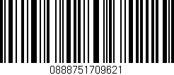 Código de barras (EAN, GTIN, SKU, ISBN): '0888751709621'