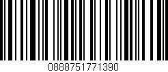 Código de barras (EAN, GTIN, SKU, ISBN): '0888751771390'
