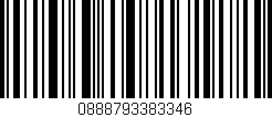 Código de barras (EAN, GTIN, SKU, ISBN): '0888793383346'