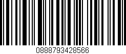 Código de barras (EAN, GTIN, SKU, ISBN): '0888793428566'
