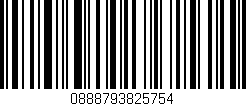 Código de barras (EAN, GTIN, SKU, ISBN): '0888793825754'
