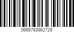 Código de barras (EAN, GTIN, SKU, ISBN): '0888793862728'