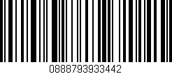 Código de barras (EAN, GTIN, SKU, ISBN): '0888793933442'