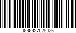Código de barras (EAN, GTIN, SKU, ISBN): '0888837029025'