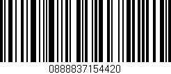Código de barras (EAN, GTIN, SKU, ISBN): '0888837154420'