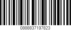 Código de barras (EAN, GTIN, SKU, ISBN): '0888837197823'
