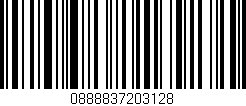 Código de barras (EAN, GTIN, SKU, ISBN): '0888837203128'