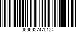 Código de barras (EAN, GTIN, SKU, ISBN): '0888837470124'