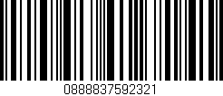 Código de barras (EAN, GTIN, SKU, ISBN): '0888837592321'