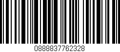 Código de barras (EAN, GTIN, SKU, ISBN): '0888837762328'