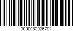 Código de barras (EAN, GTIN, SKU, ISBN): '0888863826797'