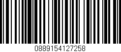 Código de barras (EAN, GTIN, SKU, ISBN): '0889154127258'