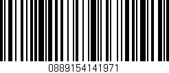 Código de barras (EAN, GTIN, SKU, ISBN): '0889154141971'