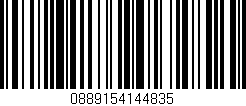 Código de barras (EAN, GTIN, SKU, ISBN): '0889154144835'