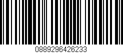 Código de barras (EAN, GTIN, SKU, ISBN): '0889296426233'