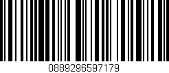 Código de barras (EAN, GTIN, SKU, ISBN): '0889296597179'