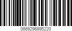 Código de barras (EAN, GTIN, SKU, ISBN): '0889296895220'