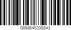 Código de barras (EAN, GTIN, SKU, ISBN): '0889645206943'
