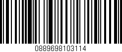 Código de barras (EAN, GTIN, SKU, ISBN): '0889698103114'
