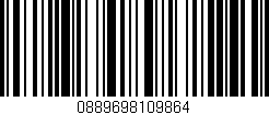 Código de barras (EAN, GTIN, SKU, ISBN): '0889698109864'